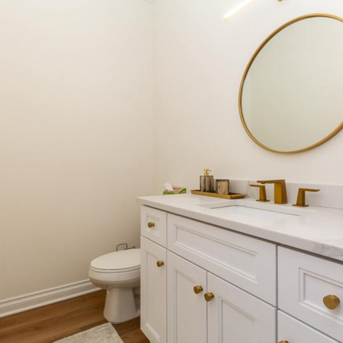 Bright bathroom remodel in Macomb, MI