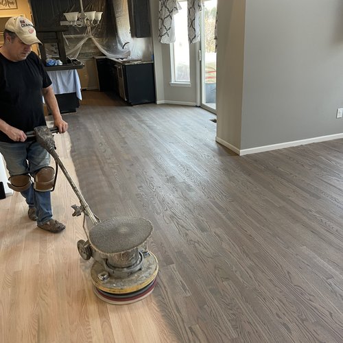 Hardwood refinishing in Macomb, MI